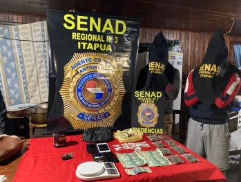 En Itapúa la SENAD capturó a jóvenes argentinos por distribución de drogas